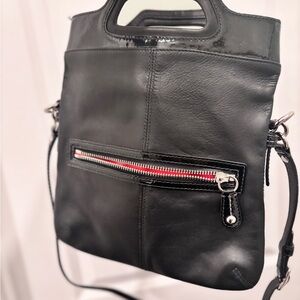 Coach Bonnie Leather Foldover Crossbody (Authentic)